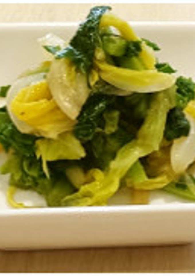 菜花の辛子和え(とまと記念館)-レシピのメイン写真