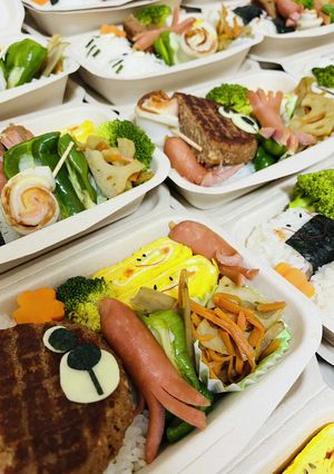 キャラ弁くまちゃん-レシピのメイン写真