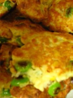 えび枝豆とうもろこしのお焼き-レシピのメイン写真