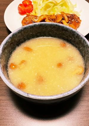なめこと大根おろしの味噌汁-レシピのメイン写真
