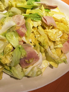 キャベツとベーコンの炒め物-レシピのメイン写真