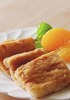卵、牛乳なしフレンチトースト☆離乳食パン-レシピのメイン写真