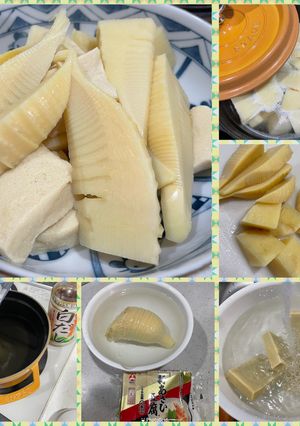 たけのこと高野豆腐煮（2024）-レシピのメイン写真