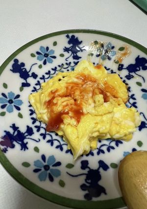 チーズ入りスクランブルエッグ-レシピのメイン写真