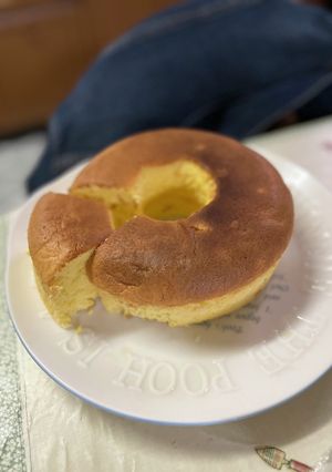 かき氷シロップを使ったシフォンケーキ-レシピのメイン写真