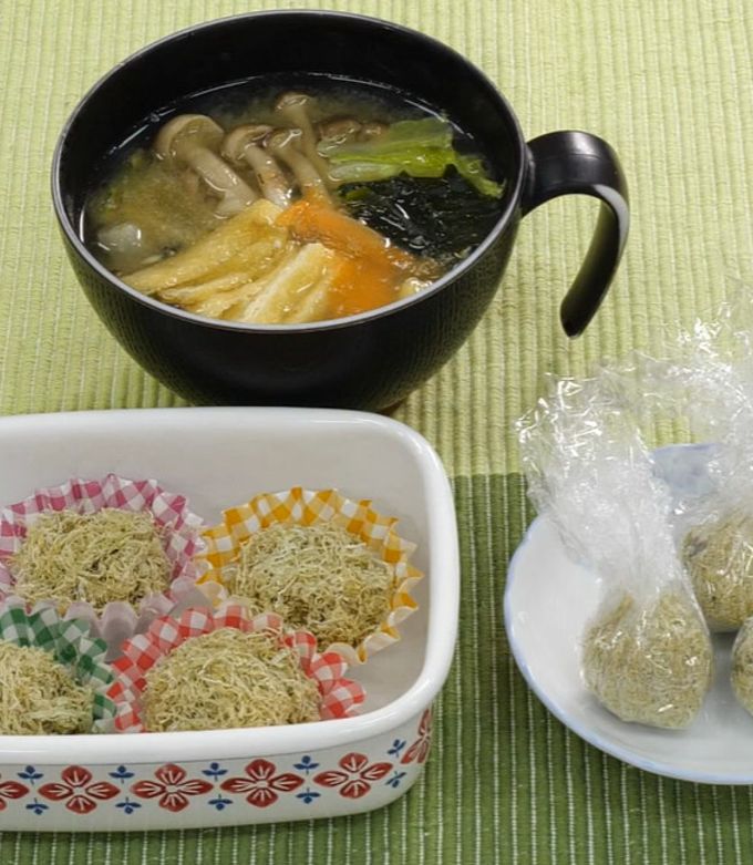 みそ玉で野菜たっぷりみそ汁-レシピのメイン写真