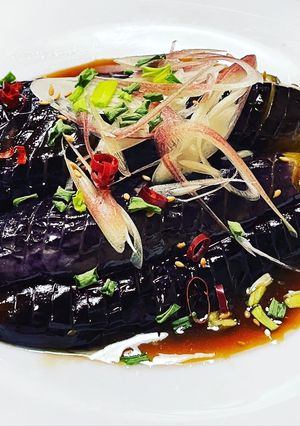 茄子の煮浸し。。色が落ちないやり方　②-レシピのメイン写真