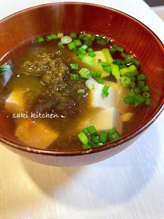 とろろ昆布と豆腐のお吸い物-レシピのメイン写真