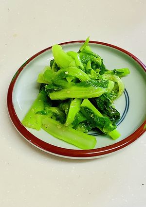 春到来♪白菜のとう菜deナムル-レシピのメイン写真