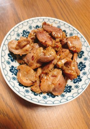 砂肝おつまみ-レシピのメイン写真
