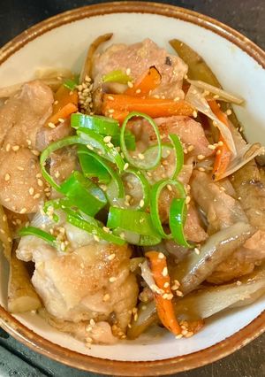 ごぼうがうまい！鶏ごぼう丼♡腸活-レシピのメイン写真