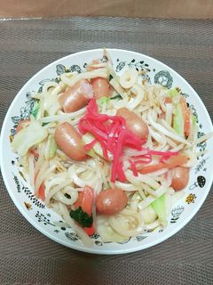 時短☆焼きうどん -レシピのメイン写真