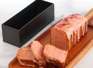 ほんのり甘じょっぱい 桜のパウンドケーキ-レシピのメイン写真