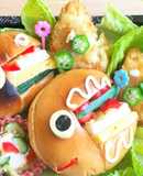 骨なし安全★お魚とお野菜大好きバーガー