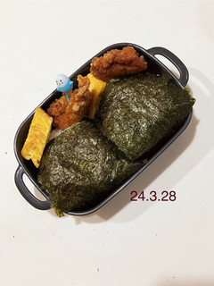 男子中学生のお弁当294 @試合弁当-レシピのメイン写真