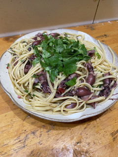 ホタルイカの和風パスタ-レシピのメイン写真