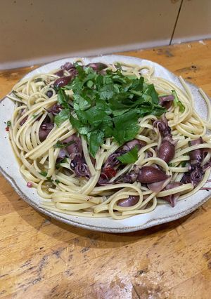 ホタルイカの和風パスタ-レシピのメイン写真