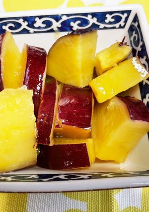 圧力鍋で簡単　さつまいものレモン煮-レシピのメイン写真
