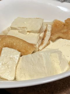 豆腐と油揚げの含め煮-レシピのメイン写真