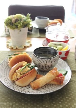 朝ごはんに☆スクランブルエッグサンド-レシピのメイン写真