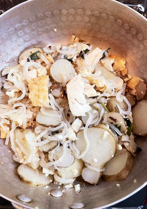 菊芋となまりと蒟蒻と絹厚揚げの煮物-レシピのメイン写真
