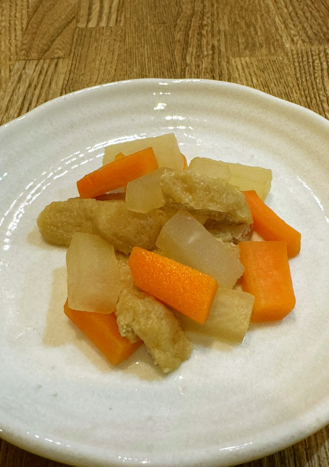 大根とにんじんと油揚げの煮物-レシピのメイン写真