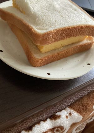厚焼き玉子サンド-レシピのメイン写真