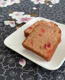 桜とチェリーのパウンドケーキ