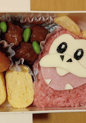ホゲータ弁当☆ポケモンキャラ弁-レシピのメイン写真