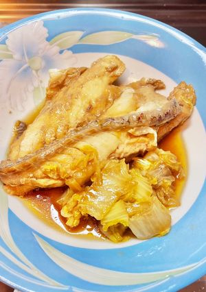 簡単!フライパンで鯛のあら煮-レシピのメイン写真