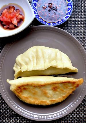 自家製の皮で大きいキャベツ餃子-レシピのメイン写真