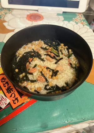 オートミール茶漬け-レシピのメイン写真