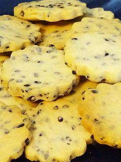 米粉の黒ごまクッキー-レシピのメイン写真