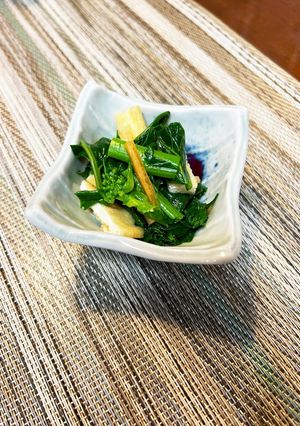 かき菜の柚子胡椒和え-レシピのメイン写真