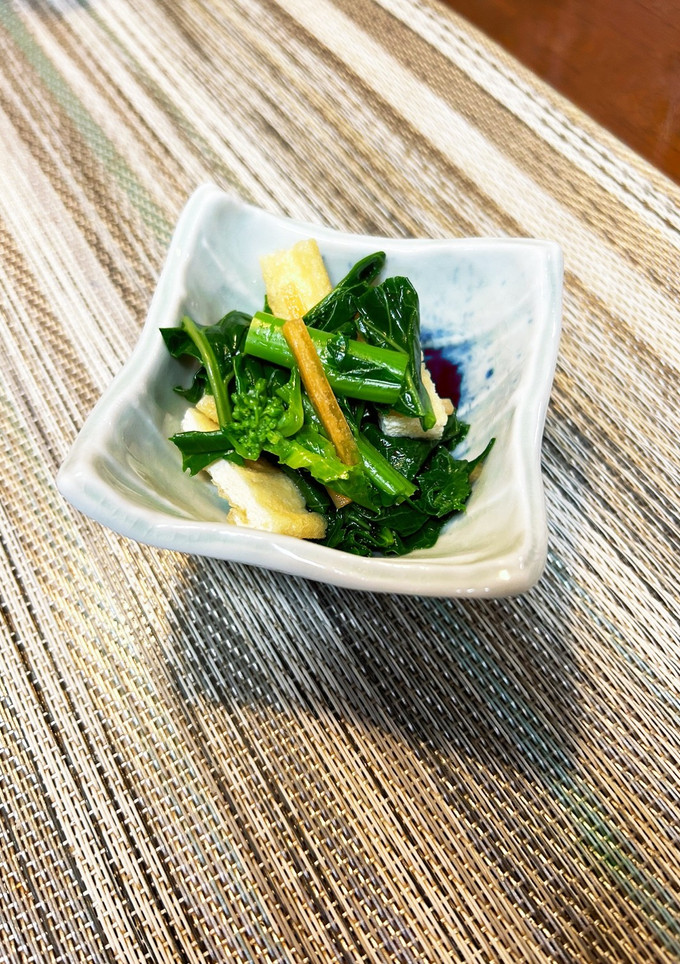かき菜の柚子胡椒和え-レシピのメイン写真