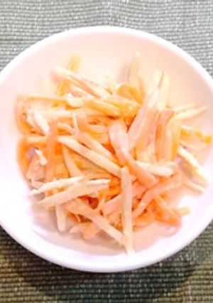 にんじんとごぼうのサラダ-レシピのメイン写真