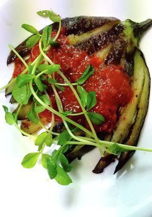 なすのうちわあげ焼き-レシピのメイン写真