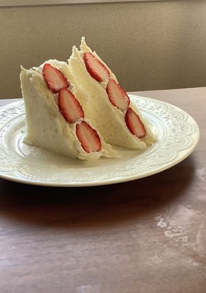 超簡単！いちごサンド-レシピのメイン写真