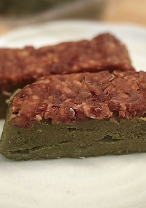 ヨモギ蒸しパン　発酵あんこ-レシピのメイン写真