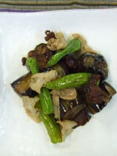 (野菜)豚肉となすのカレー炒め-レシピのメイン写真