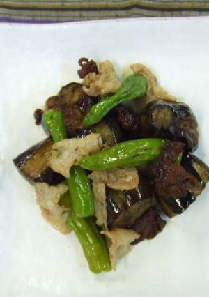 （野菜）豚肉となすのカレー炒め-レシピのメイン写真