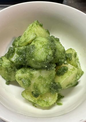 じゃがいも青汁ジェノベーゼ風(身内専用)-レシピのメイン写真