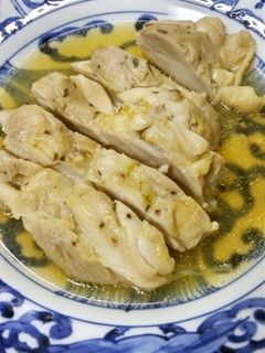 鶏モモと、クレージーソルトとチキンスープ-レシピのメイン写真