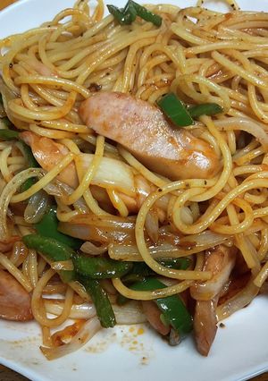 喫茶店風簡単ナポリタン-レシピのメイン写真