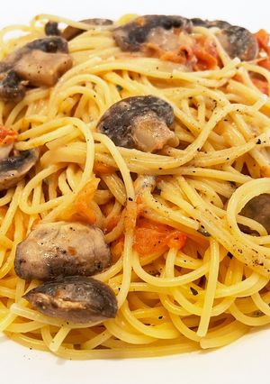 トマトクリームのゴルゴンゾーラパスタ-レシピのメイン写真