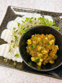 きゅうりのふきのとう味噌和え&かまぼこ-レシピのメイン写真