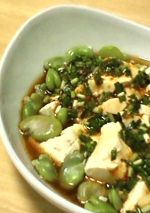 ■とうふとそら豆のサラダ■-レシピのメイン写真