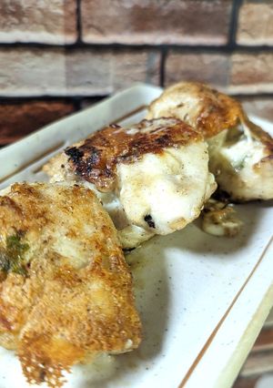 鶏胸肉の大葉チーズはさみ焼き-レシピのメイン写真