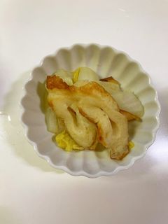 白菜とちくわの煮物-レシピのメイン写真