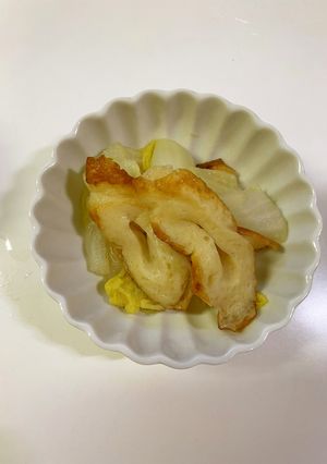 白菜とちくわの煮物-レシピのメイン写真